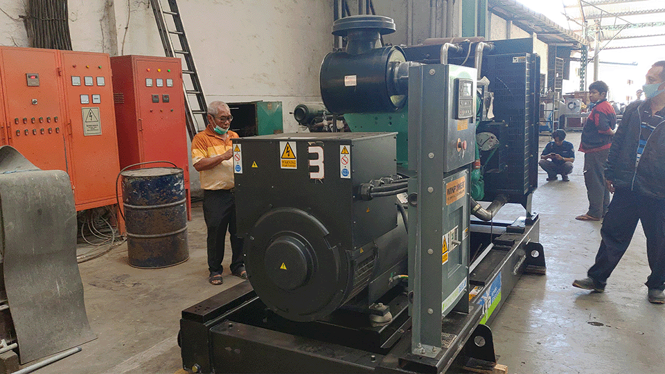 genset cummins 500 kva bekas